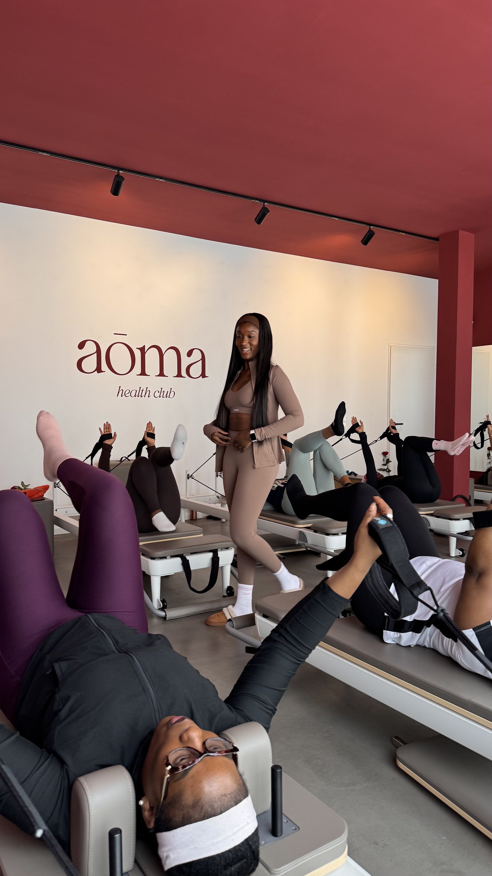 International Women's Day Pilates event