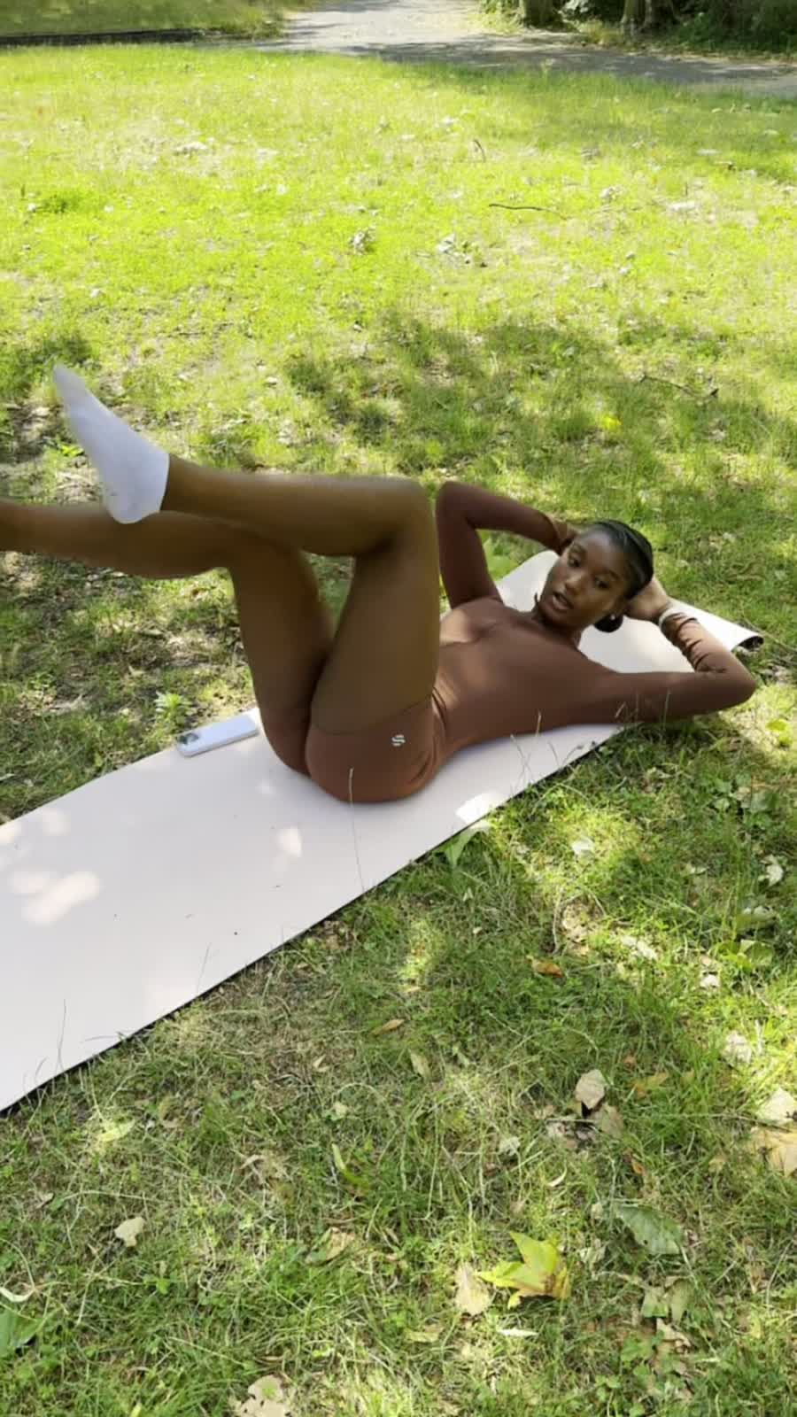 Outdoor Mat Pilates